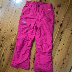 The North Face girls ski pants